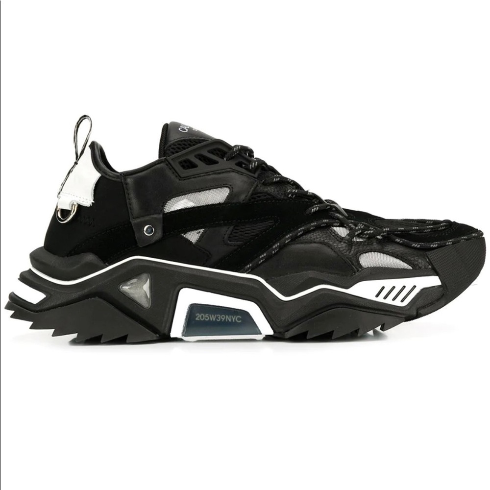 Calvin Klein 205w39nyc Strike Sneaker in Black. Swipe for More Detailed Photos.